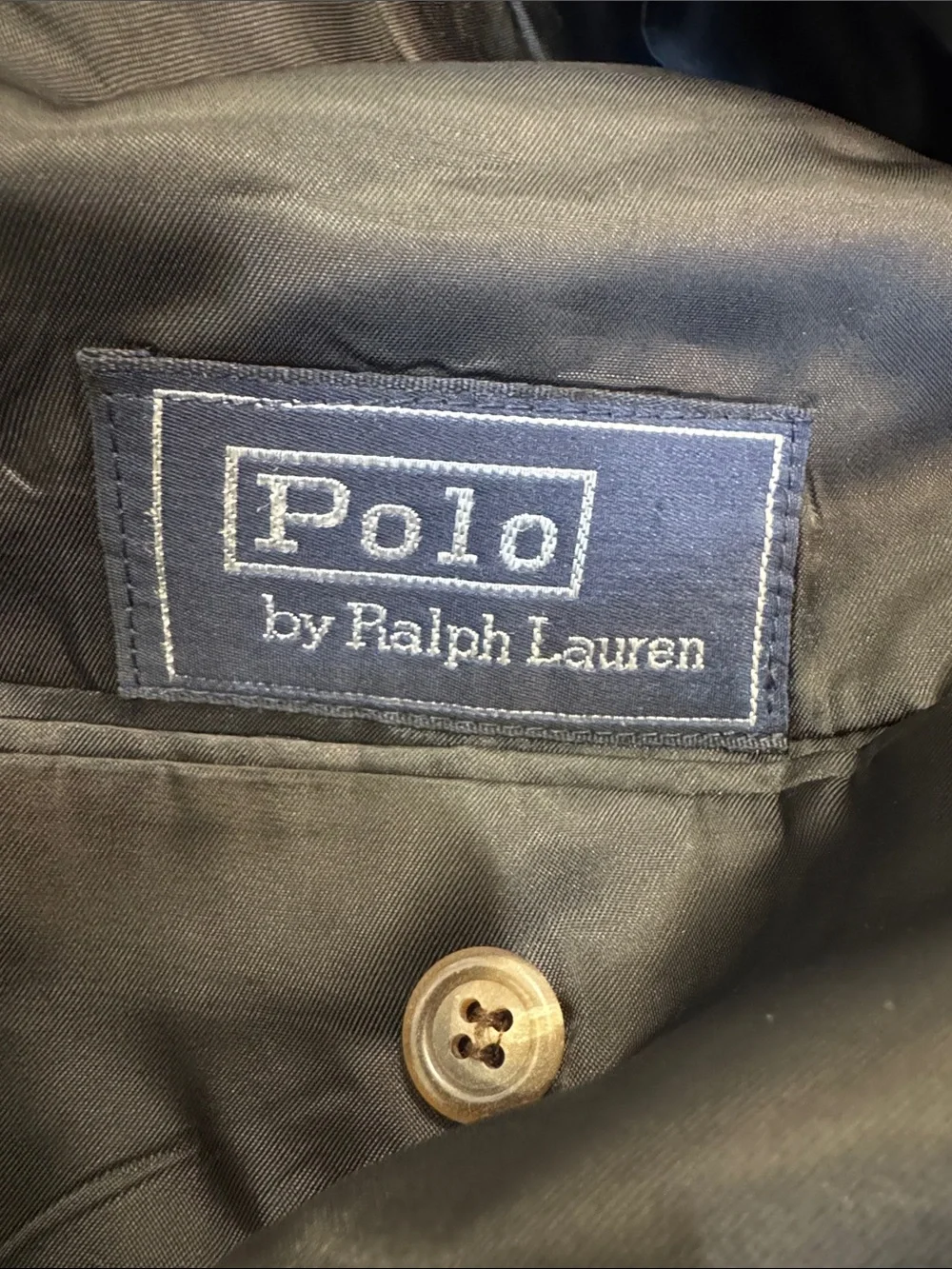 Polo by Ralph Lauren Men's Dark Green Single-Breasted Blazer #549